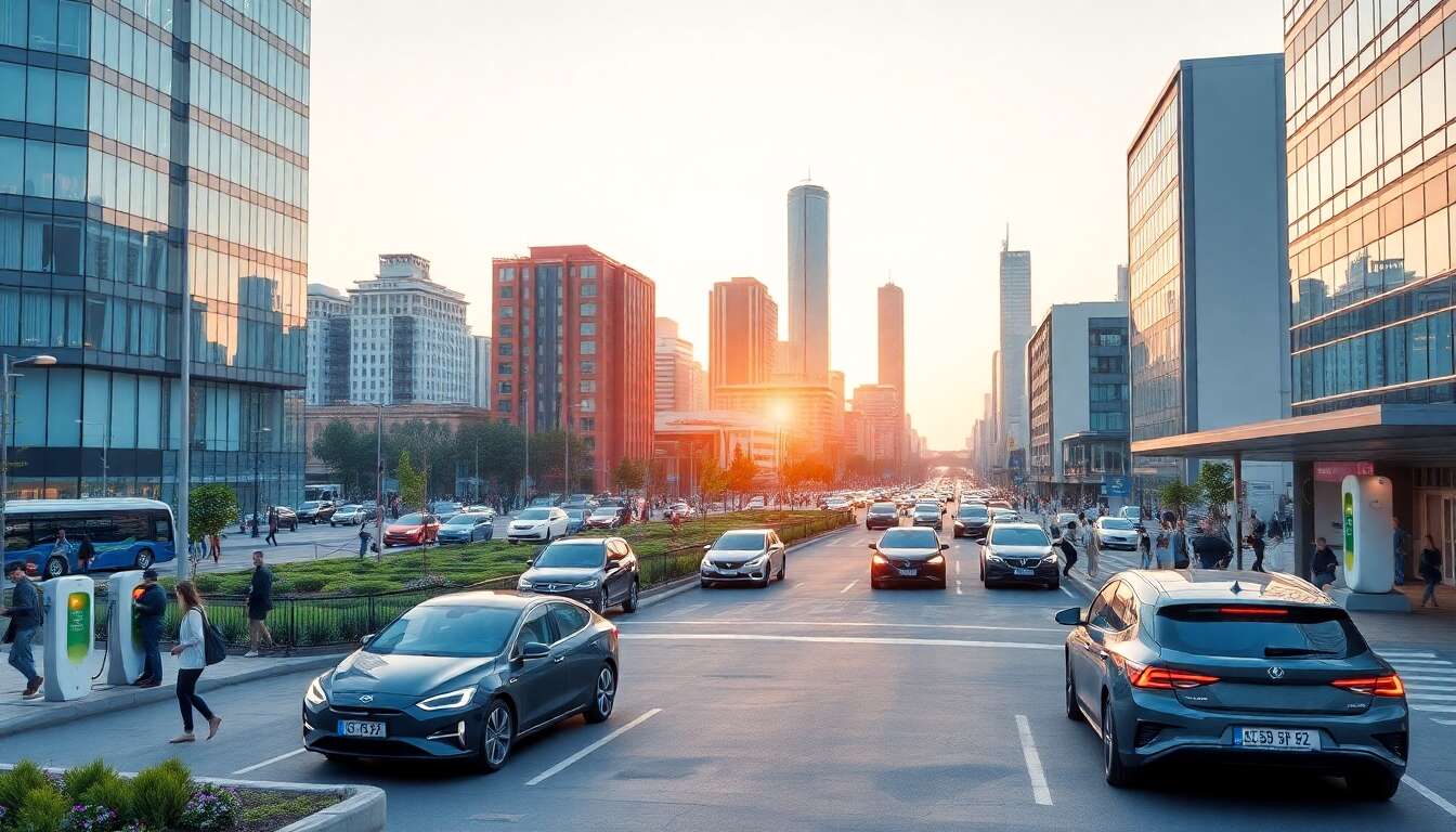 Comparatif : voitures &eacute;lectriques et leur autonomie en ville