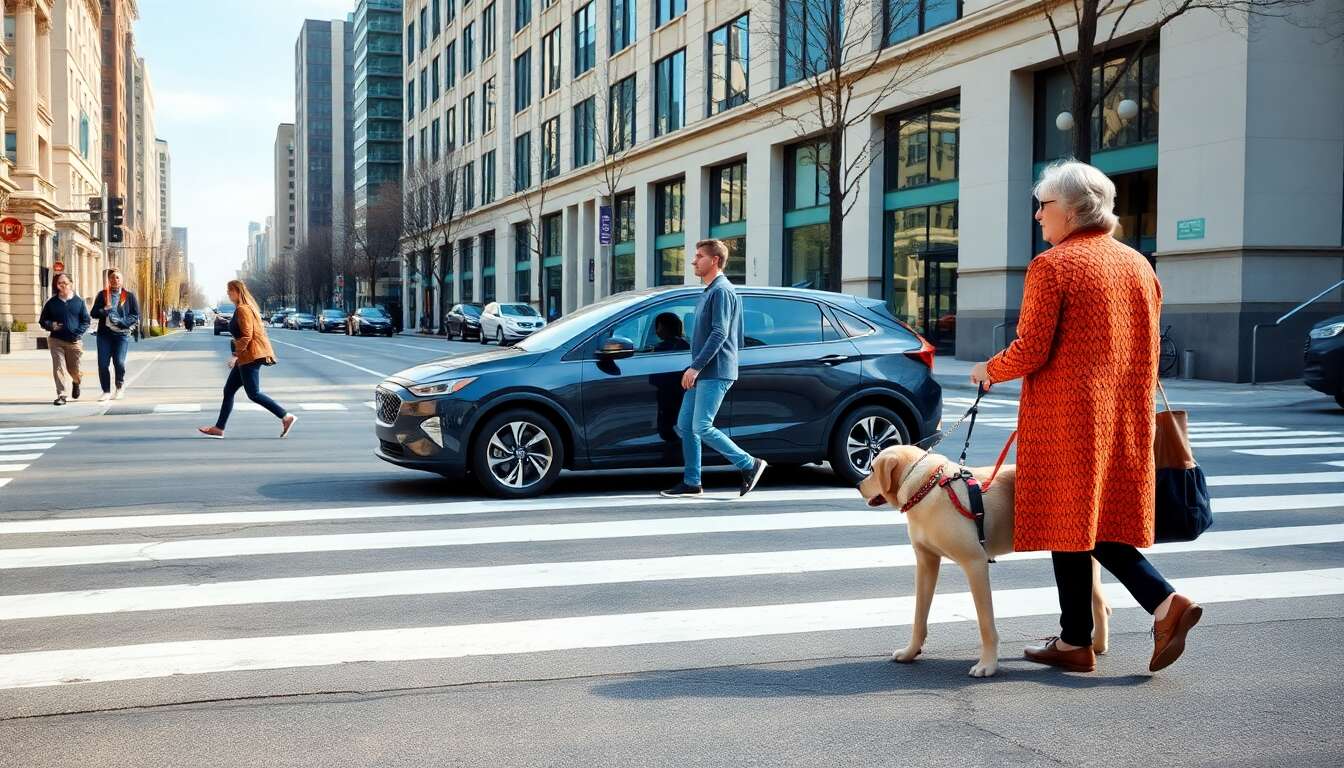 Dangers du silence automobile pour les pi&eacute;tons