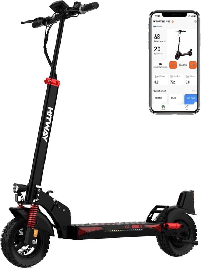 Test de la trottinette électrique HITWAY : puissance et autonomie au rendez-vous