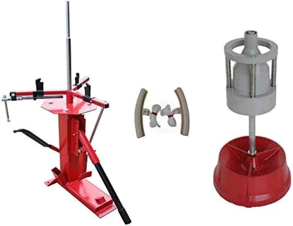 Test de l'équipement express Sicoba : démonte-pneu et équilibreuse manuelle