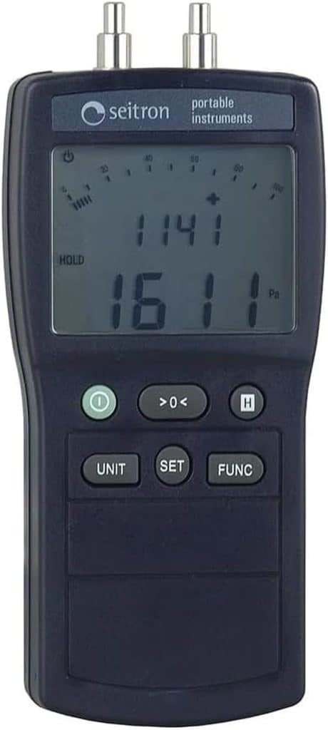 Test du manometro numérique portable