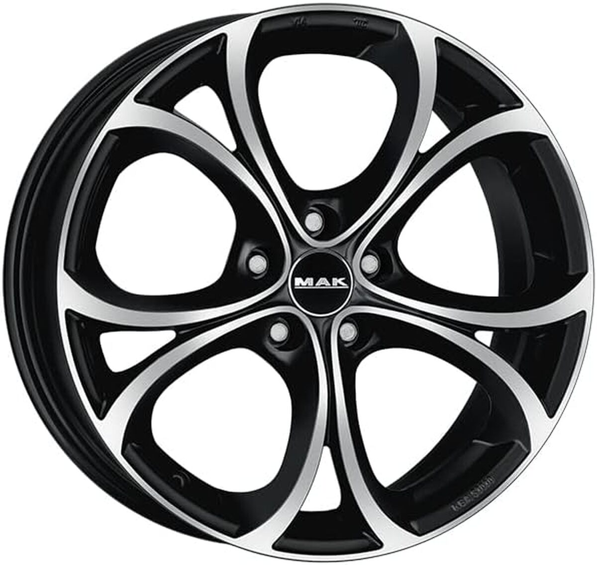 Test : jantes roues Mak Lario 8.5x19 5x110 ET 30 black mirror