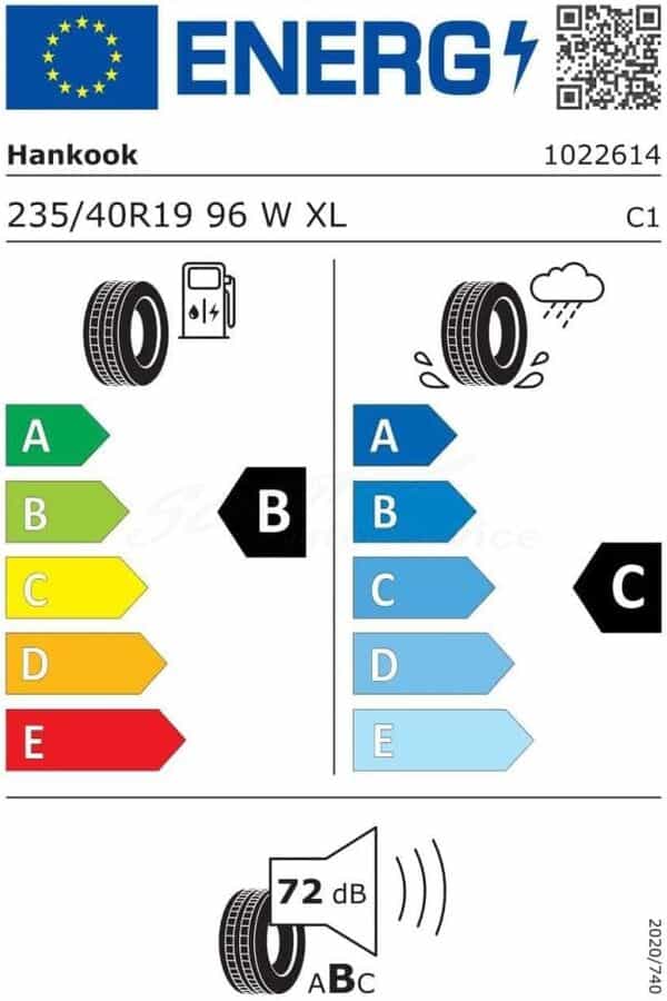 HANKOOK PNEU K127 VENTUS S1 EVO3 XL