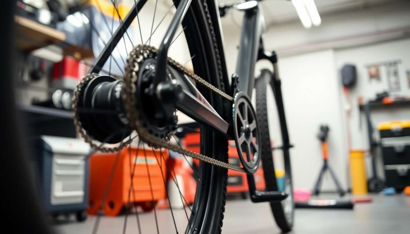 Surveillance des pneus et de la cha&icirc;ne