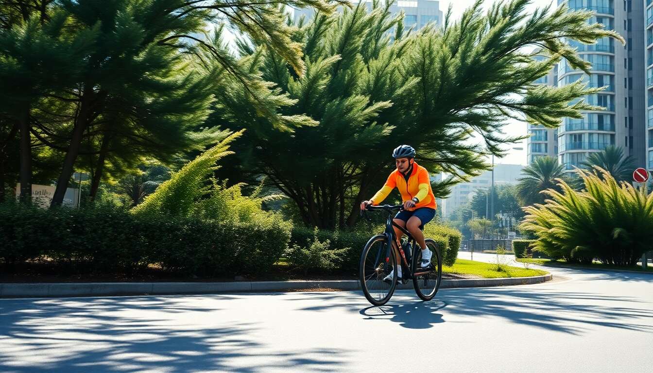 Comment le vent influence la s&eacute;curit&eacute; des cyclistes