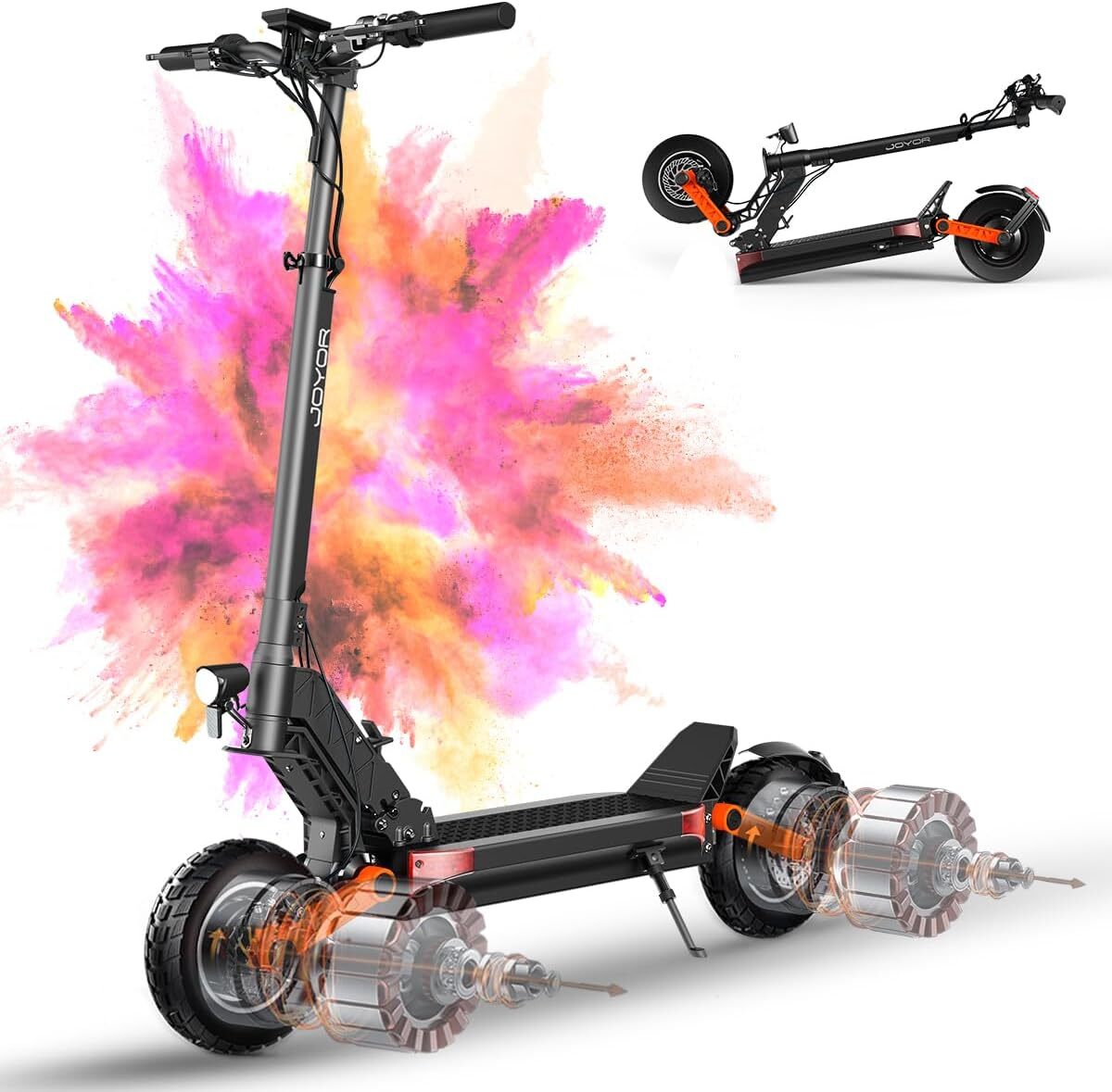 Test de la trottinette électrique Joyor S10S : performance et autonomie