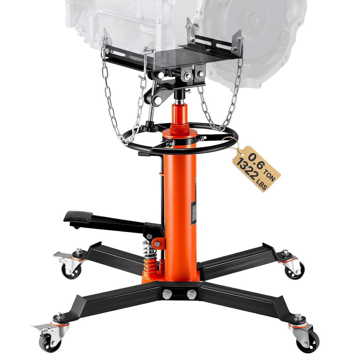 Test du cric de transmission hydraulique VEVOR : efficacité et praticité en atelier