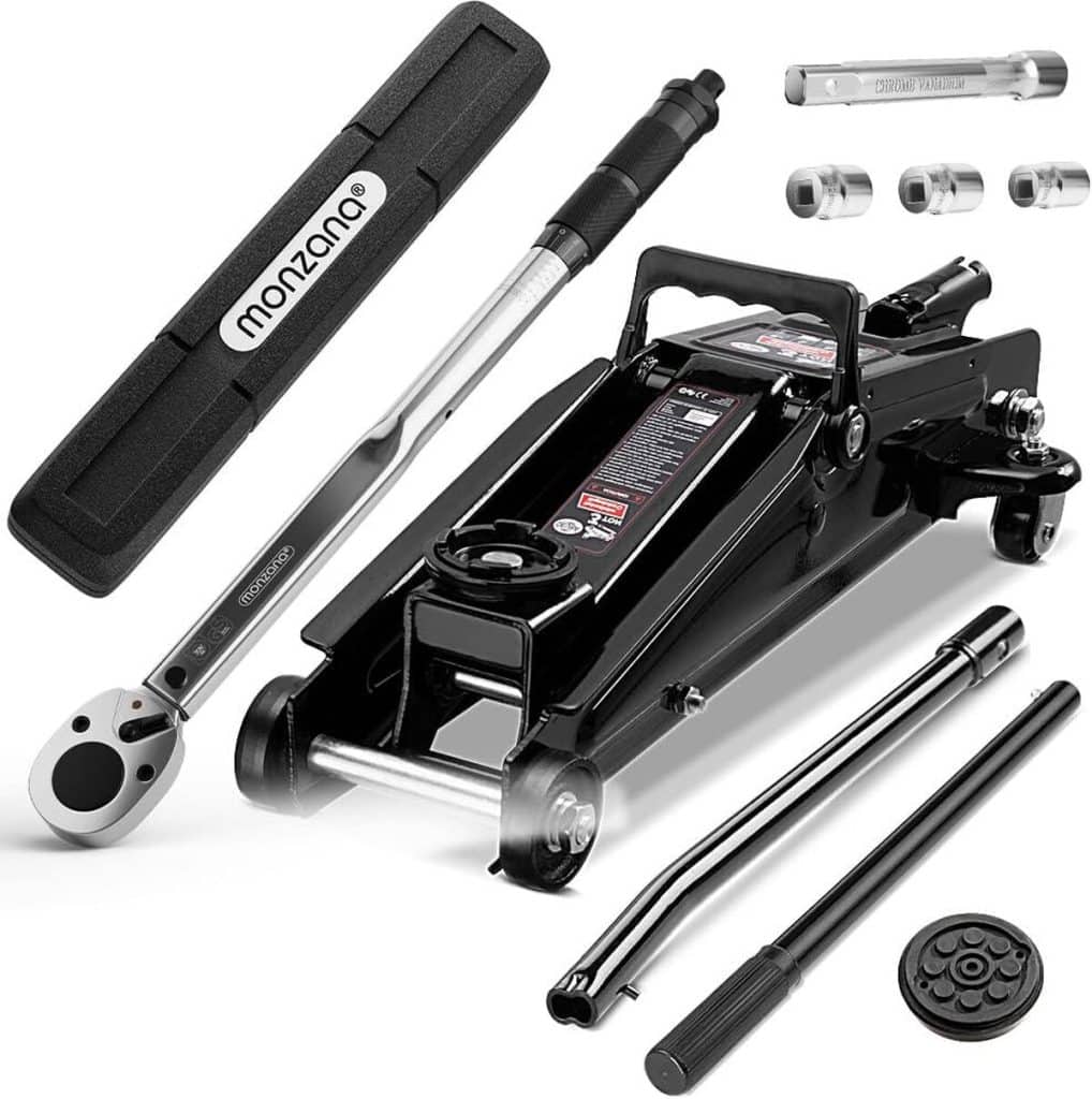 Test du cric hydraulique Deuba® 3 tonnes : performance et praticité