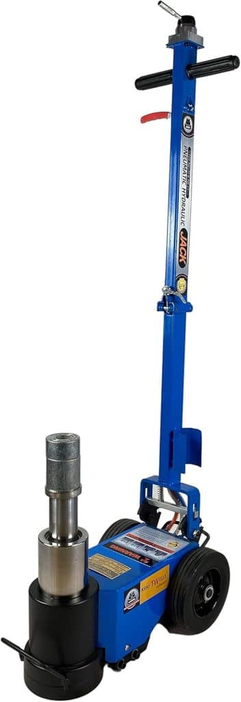 Test du cric hydraulique Kraftwelle 50 tonnes compact