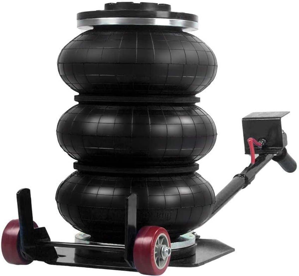 Test du cric pneumatique Anbull 3T : performance et puissance pour 6600 lbs