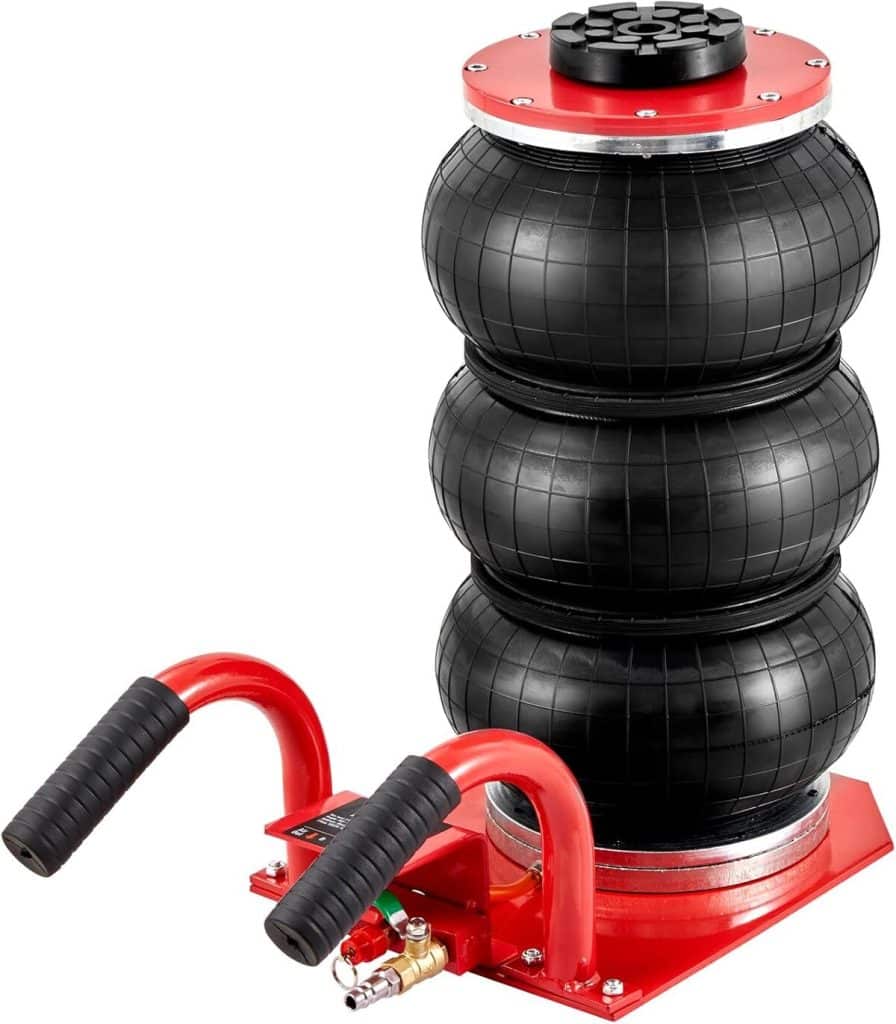 Test du cric pneumatique VEVOR 3 tonnes : efficacité garantie