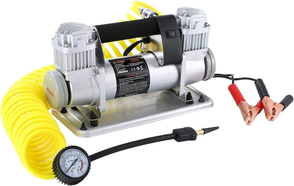 Test du gonfleur de pneu KATSU 451715 : performance et efficacité