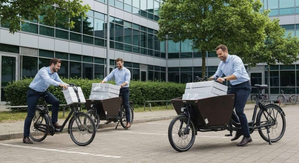 Vélos-cargo : solutions écologiques et pratiques en entreprise