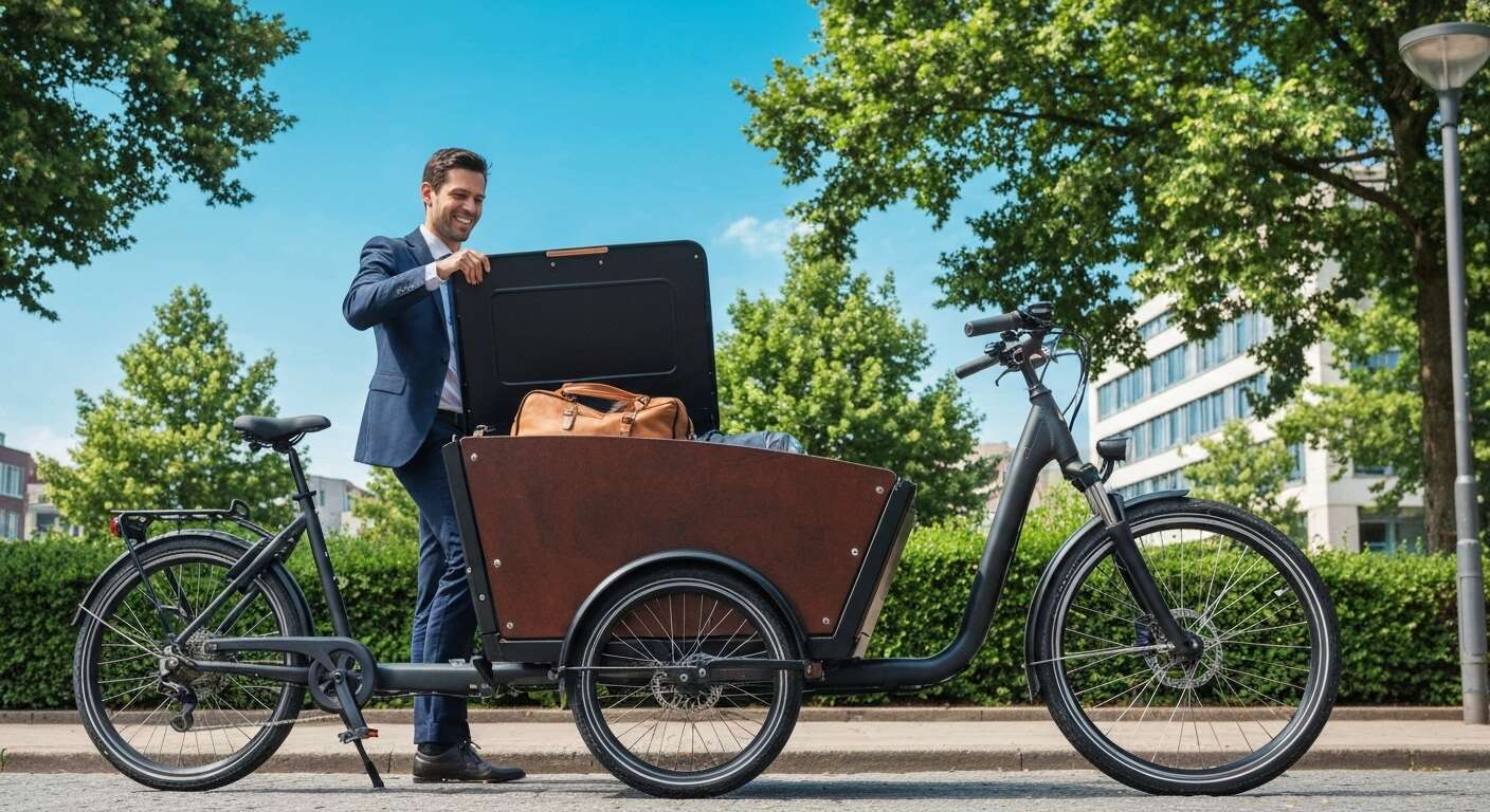 Les avantages des v&eacute;los-cargo pour les entreprises