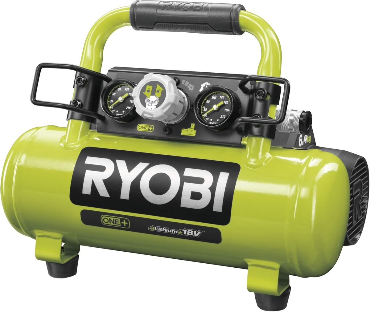 Test du compresseur Ryobi R18AC-0 : puissance et portabilité