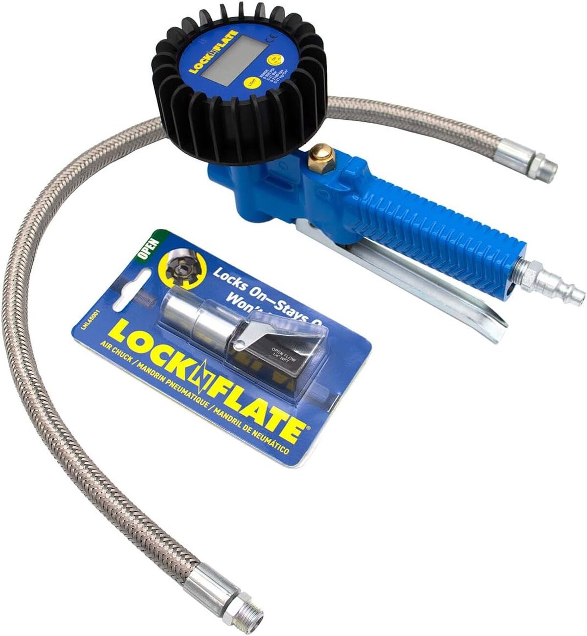 Test du LockNFlate : gonfleur de pneu avec jauge numérique