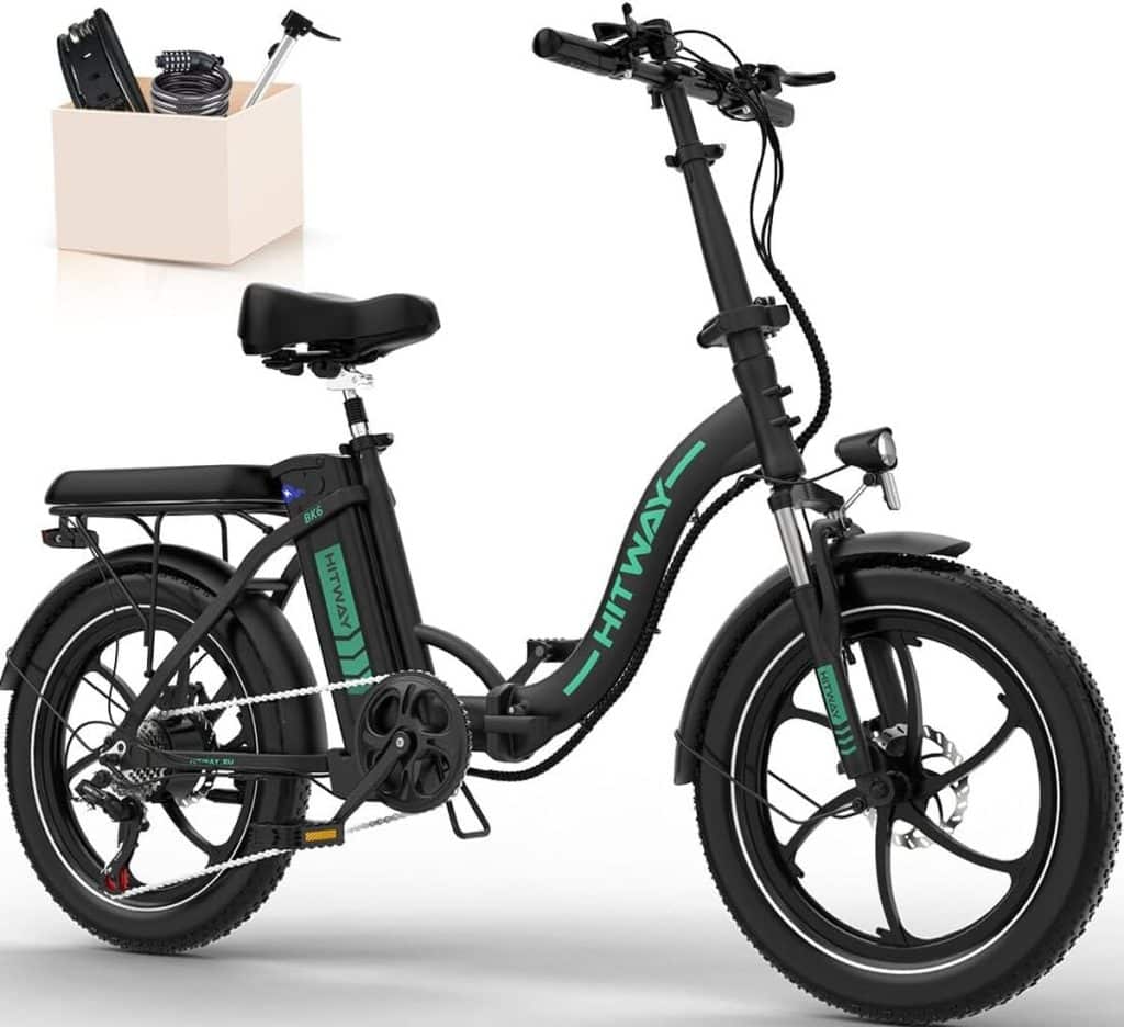 Test du vélo pliant HITWAY E-Bike : performances et polyvalence