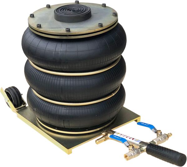 STIX cric pneumatique 4500 kg GSP4,5K avec Manche Court 30cm pour Vulcanisation et Mécanique