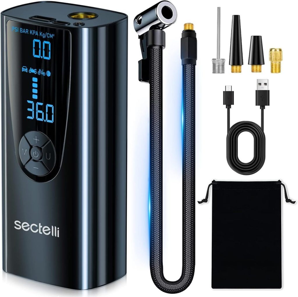 Test de la pompe à air portable sans fil 150 PSI