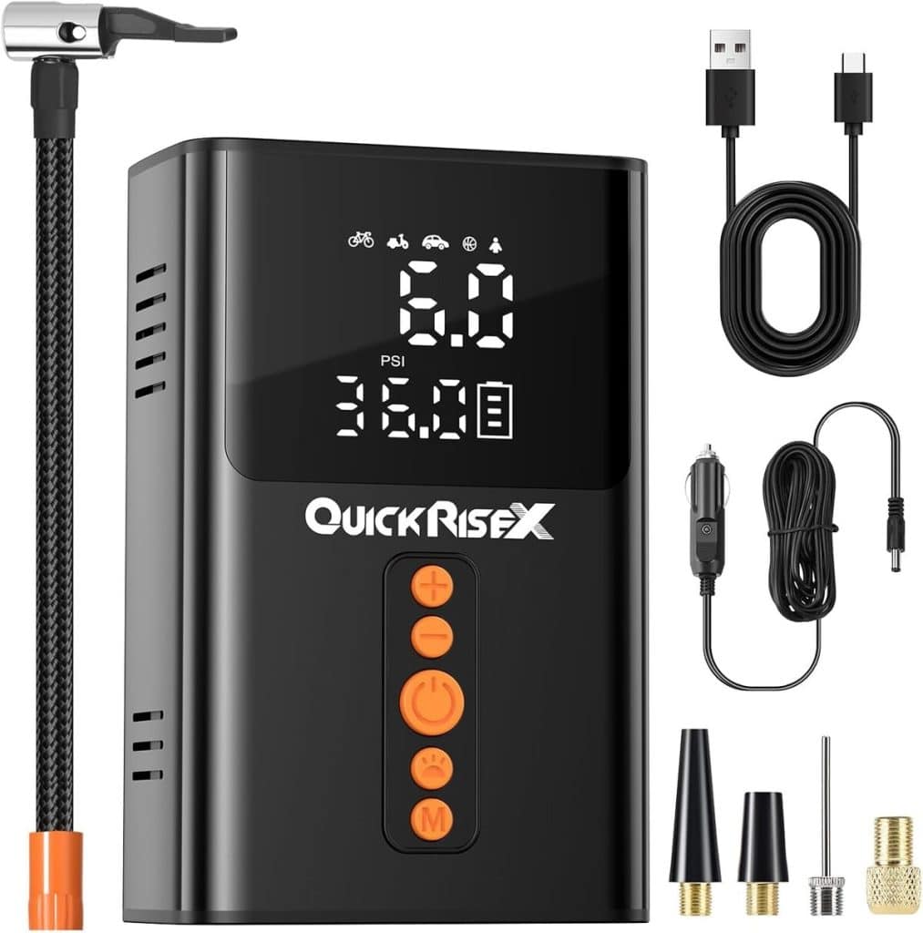 Test du compresseur d'air portable QuickRiseX 160 PSI