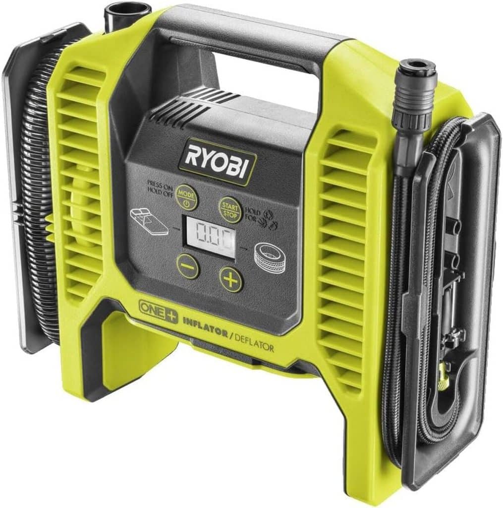 Test du compresseur Ryobi R18MI-0 : performance et polyvalence