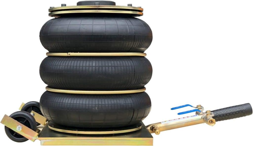 Test du cric pneumatique Stix GSP4, 5K : performance et puissance