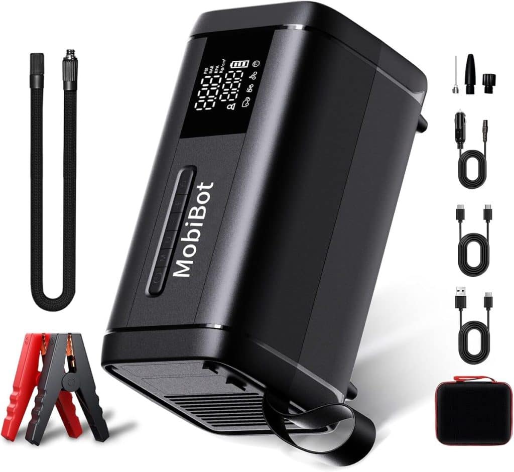 Test du gonfleur de pneu MobiBot : puissance et polyvalence