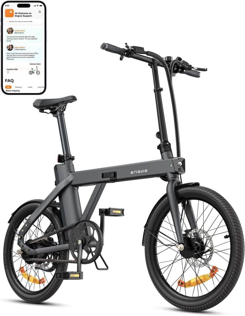 Test du vélo électrique ENGWE P20 : performance et praticité au rendez-vous