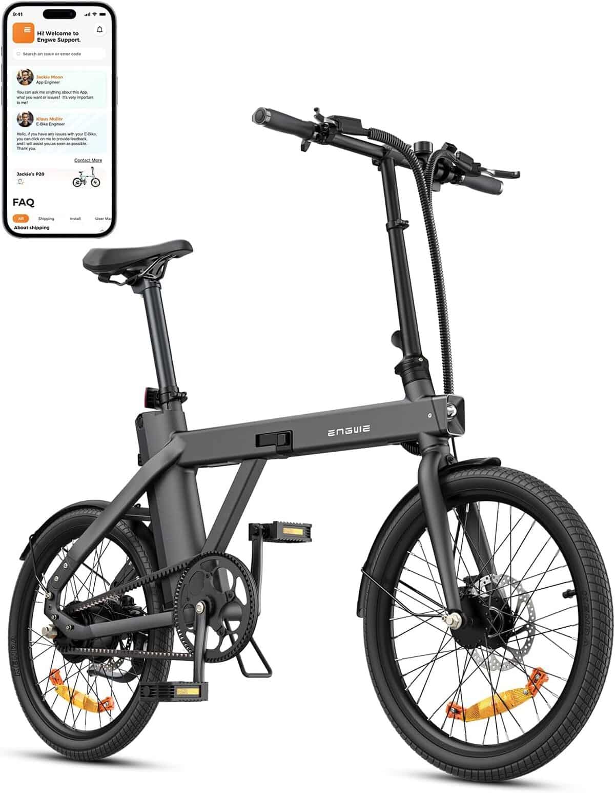 Test du vélo électrique ENGWE P20 : performance et praticité au rendez-vous