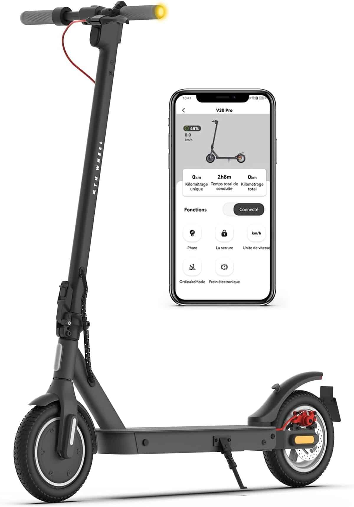 Test trottinette électrique 5TH Wheel V30PRO