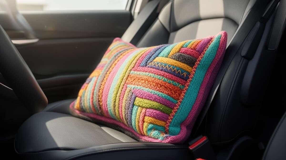 R&eacute;aliser un coussin de ceinture amovible