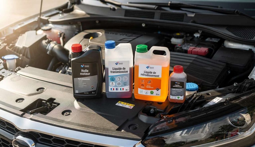 Utilité des huiles et liquides dans votre auto