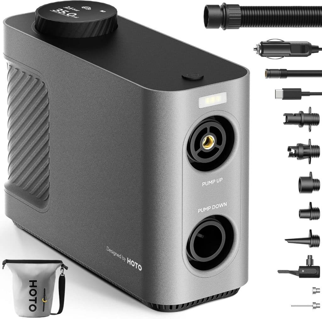 Revue : hoto Pompe à air portable et multifonctionnelle