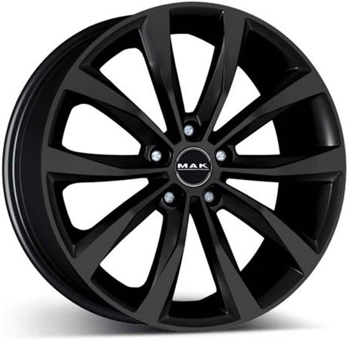 Test des jantes MAK Wolf gloss black 7x17 5x112