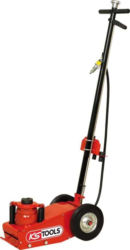 Test du cric KS Tools 160.0731 : hydropneumatique 35 tonnes