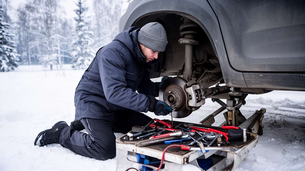 Comment entretenir vos freins en hiver ?