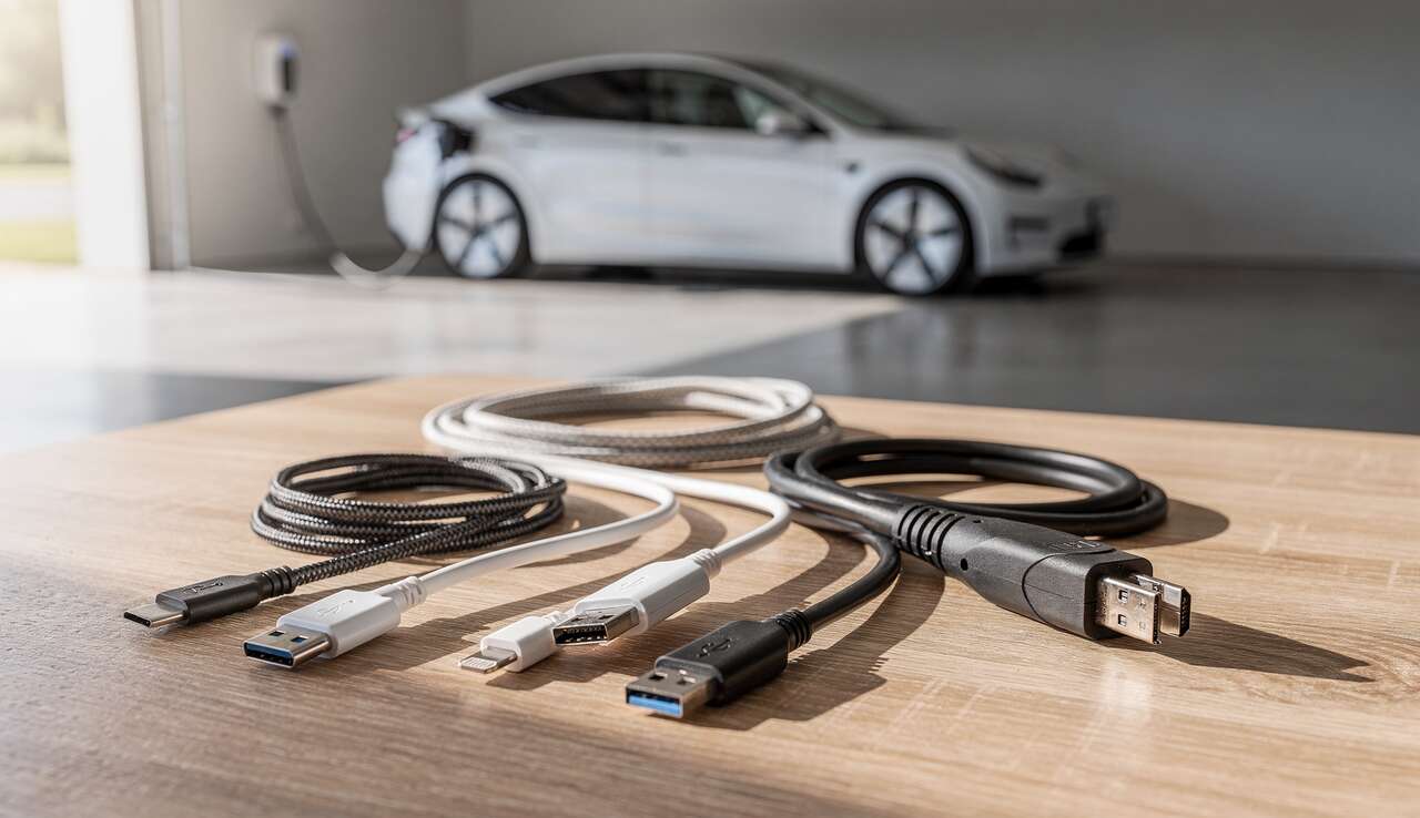 Les diff&eacute;rents types de prises c&ocirc;t&eacute; v&eacute;hicule