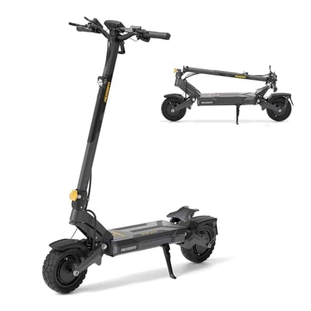Test : ausom DT2 Pro, trottinette électrique tout-terrain double moteur