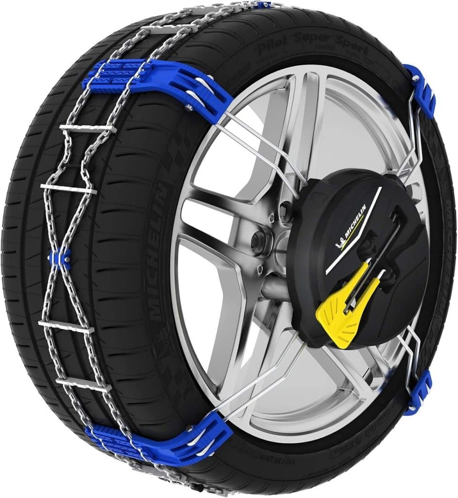 Test chaînes à neige Michelin Fast Grip : performance et adhérence optimale
