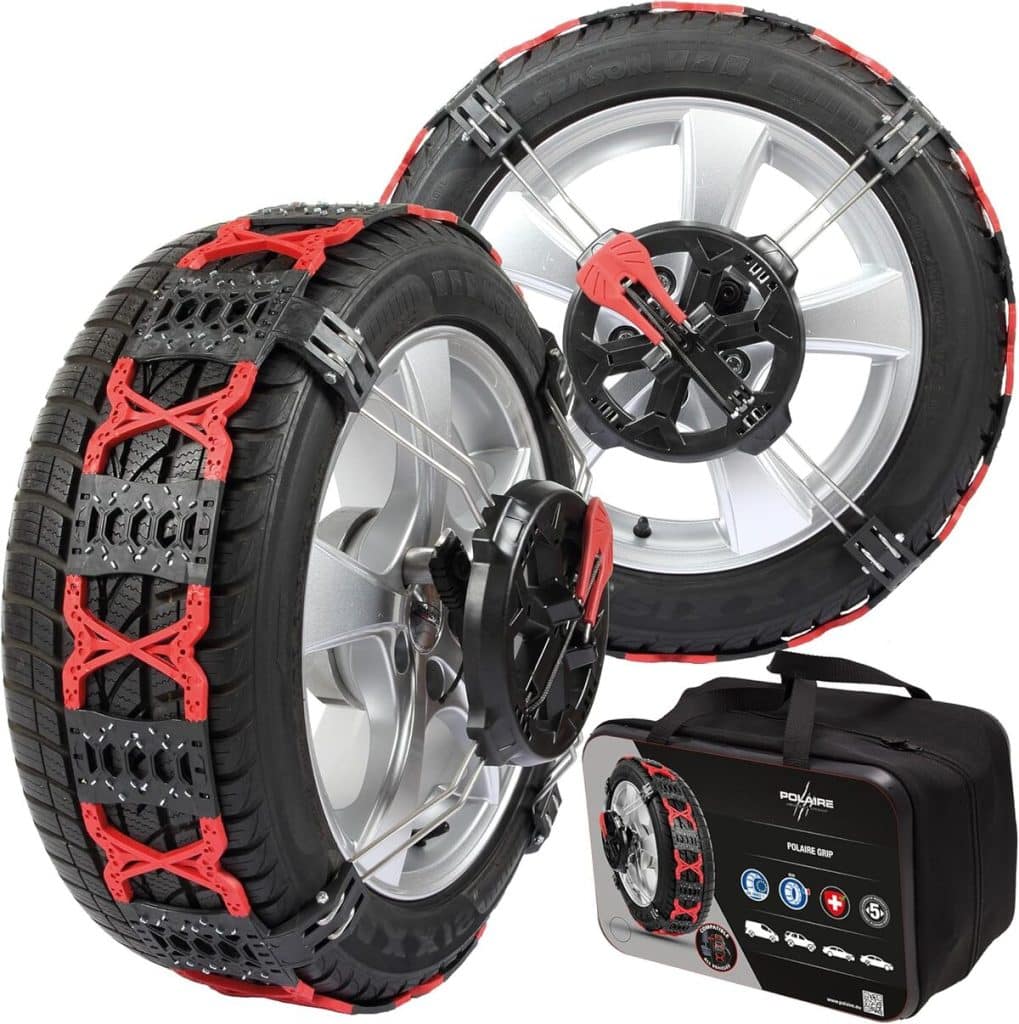 Test : chaînes à neige Polaire Grip  - montage rapide et adhérence optimale