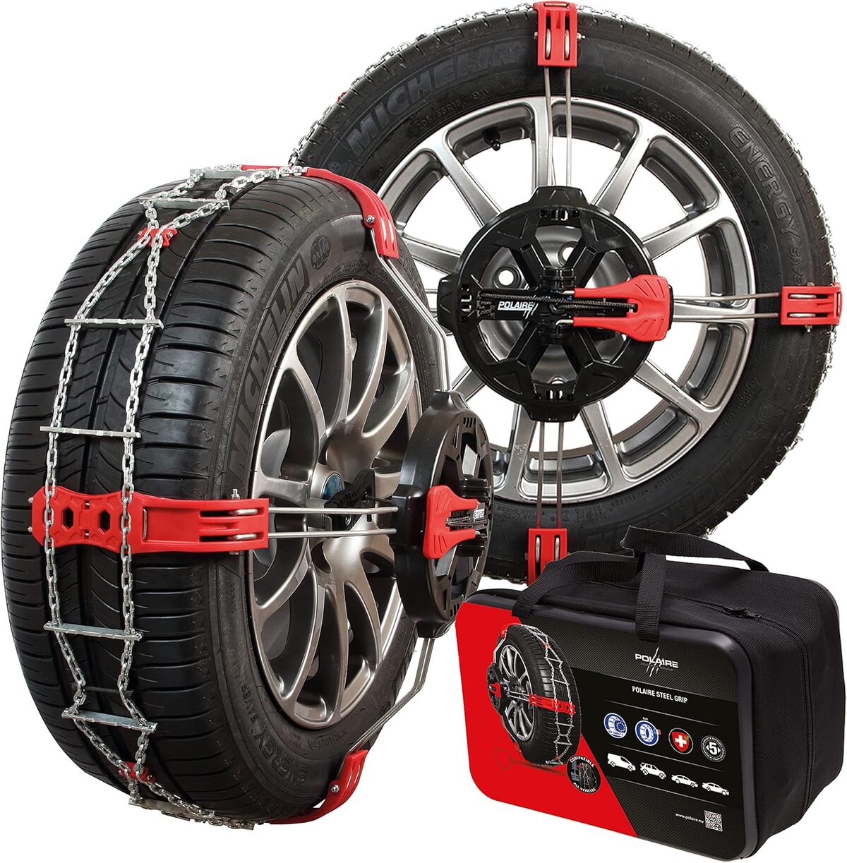 Test : chaînes à neige Polaire Steel Grip pour une adhérence sans faille