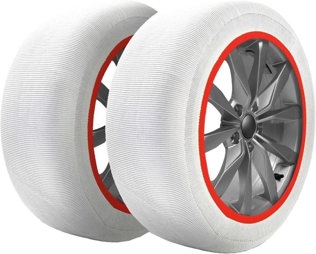 Test des chaînes neige textile premium Musher taille 10