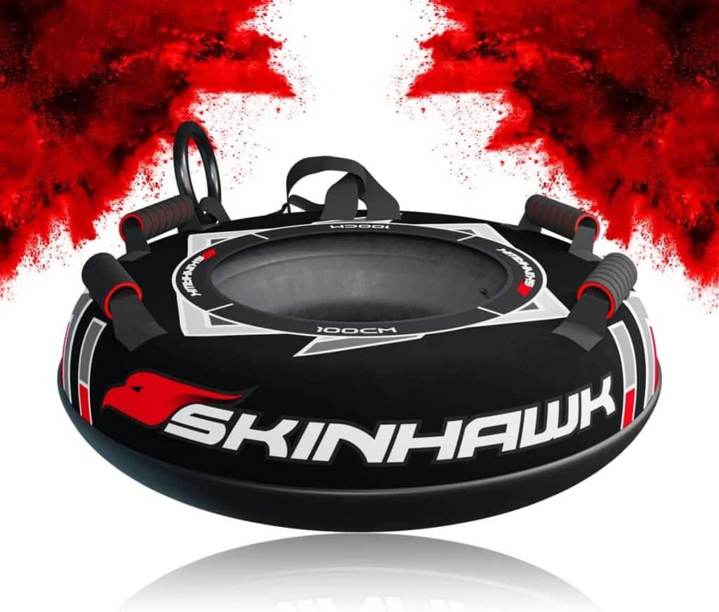 Test du pneu de neige professionnel SKINHAWK 100 cm noir