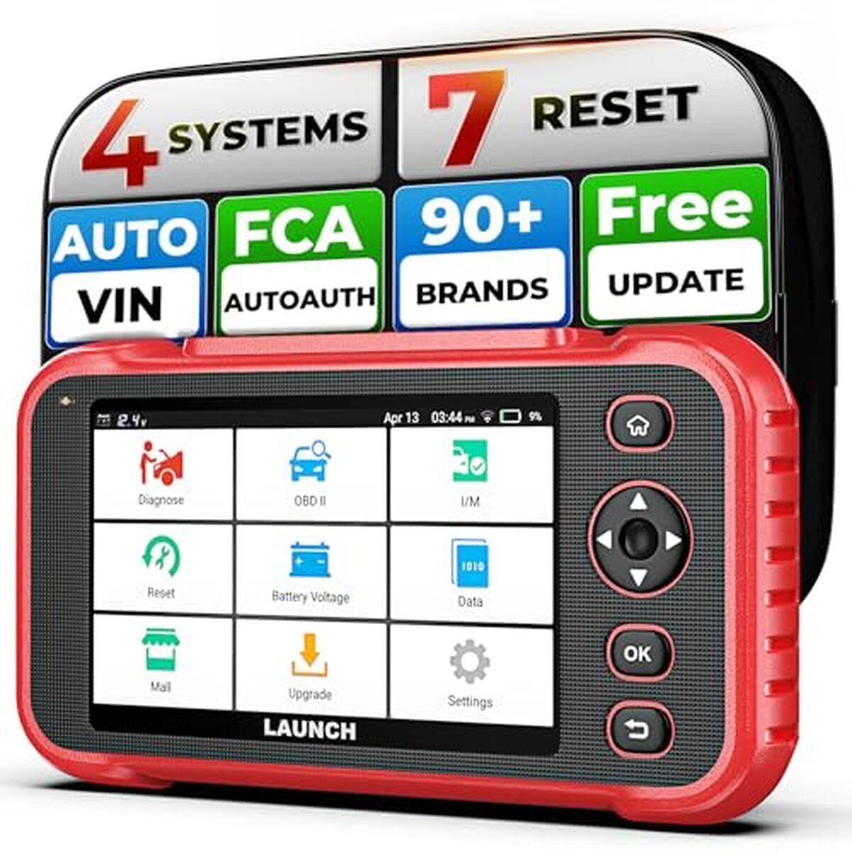 Test du scanner OBD2 LAUNCH CRP123I V3.0 : outil complet pour moteur et transmission