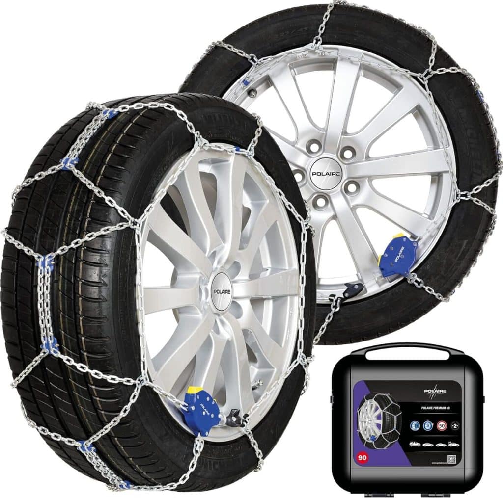 Test Polaire PREMIUM e9 : chaînes à neige auto pratiques et garanties