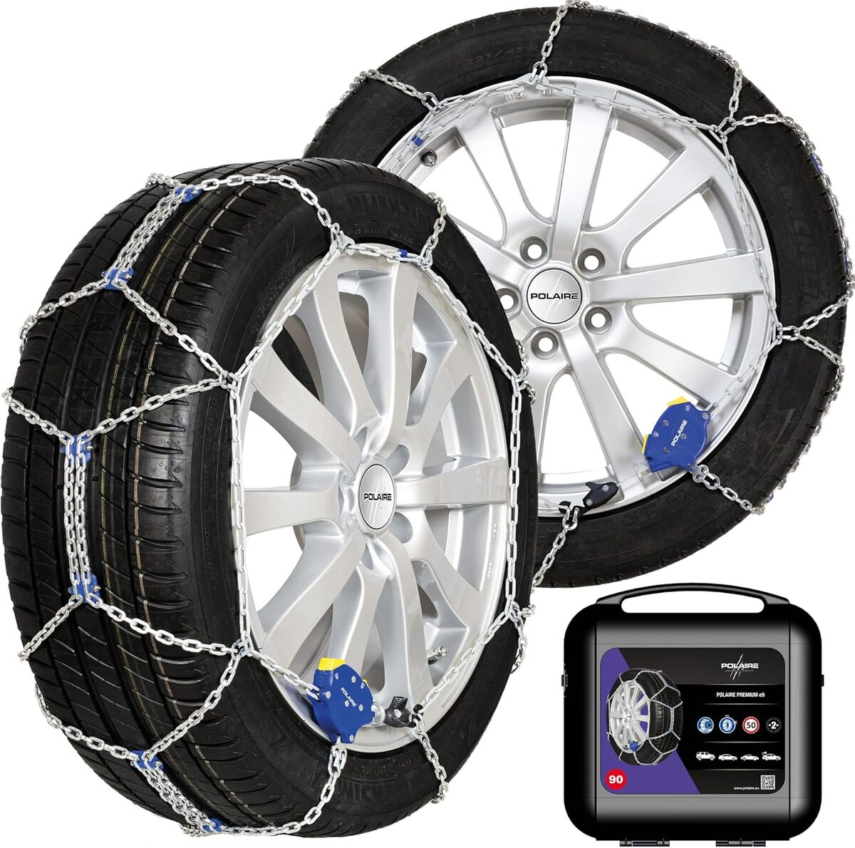 Test Polaire PREMIUM e9 : chaînes à neige auto pratiques et garanties