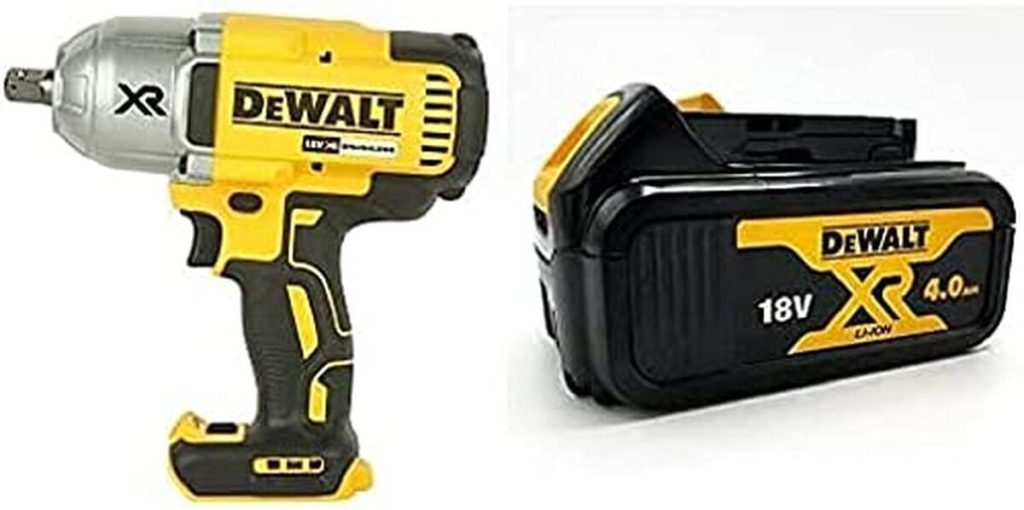 Test : boulonneuse à chocs DeWalt XR 18V 5Ah Li-ion