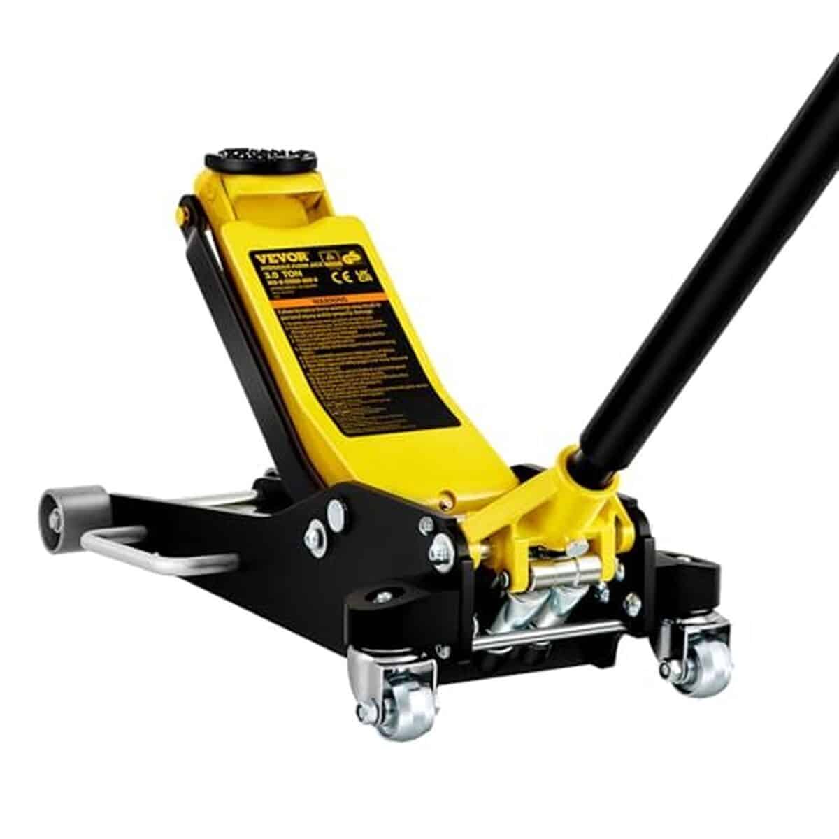 Test du cric rouleur Vevor 2, 5T : performance industrielle au sol