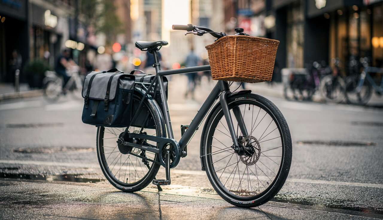 Transport pratique : paniers et sacoches