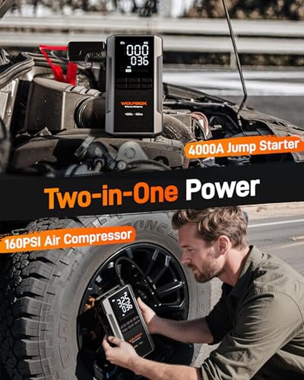 Découvrez le test du booster Wolfbox 4000A et explorez toute sa puissance et sa polyvalence. Outil idéal pour démarrer votre véhicule en un clin d'œil.